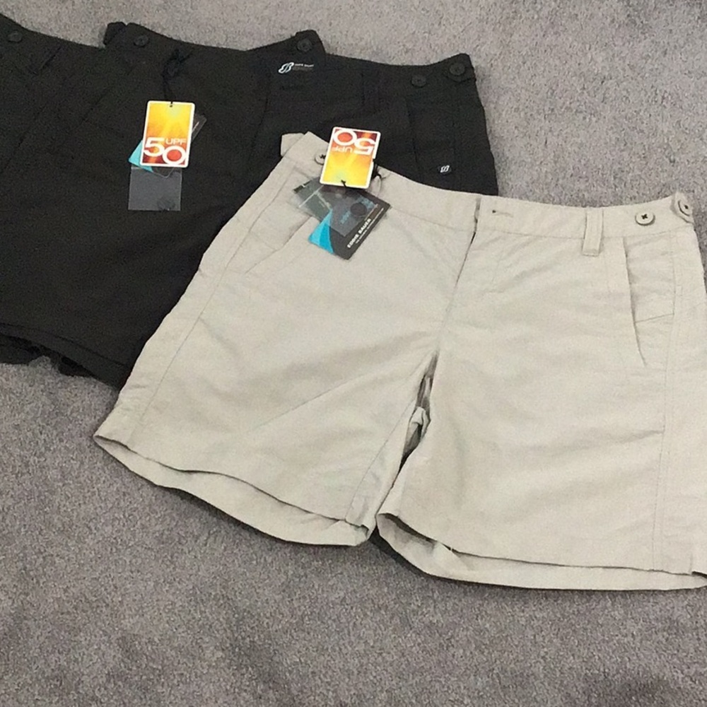 3 Pairs NWT Eddie Bauer quick-dry shorts